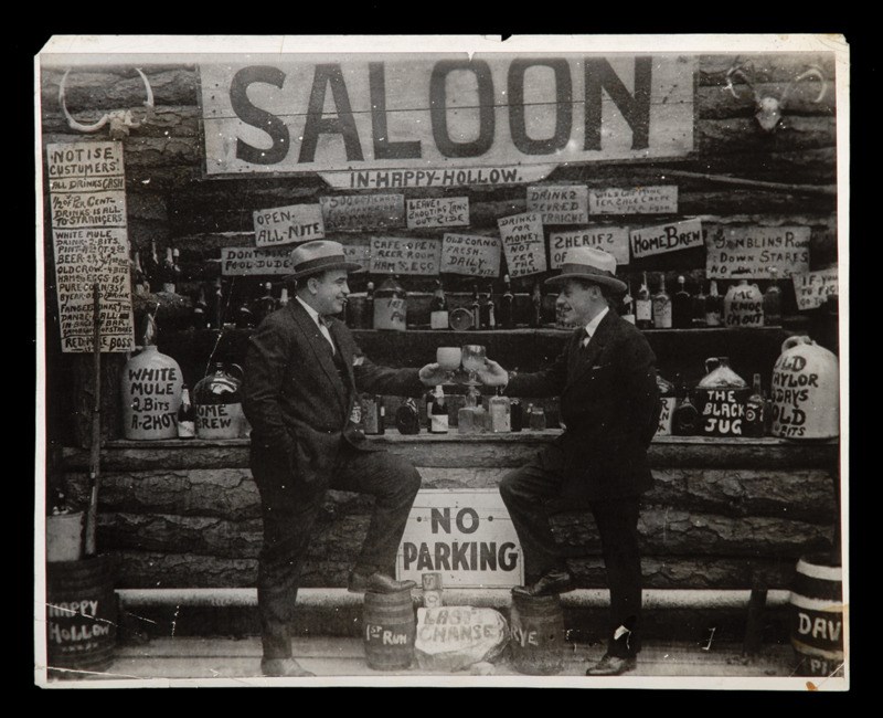 Al Capone and Ralph Sheldon in Hot Sprongs, Arkansas